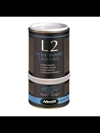 Эмаль полиуретановая двухкомпонентная Nautix L2 151629 750мл голубая глянцевая
