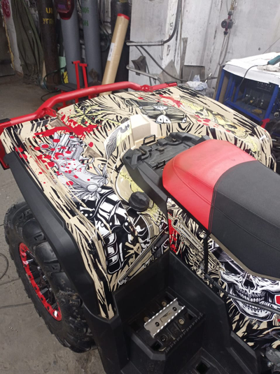 Наклейки на квадроцикл Aodes Pathcross 1000 mud pro - 2021 2022 2023 2024 №4271-1