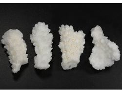 Коралл белый в ассортименте, коллекционный образец, Китай (34-38 мм, 6-7 г) №37626