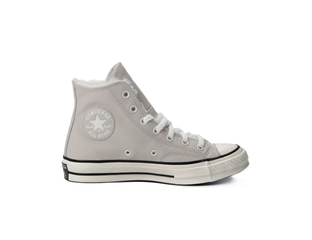 Converse grise haute store
