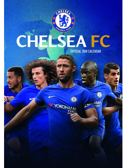 Chelsea F.CC Official Календарь 2018 ИНОСТРАННЫЕ ПЕРЕКИДНЫЕ КАЛЕНДАРИ 2018, INTPRESSSHOP