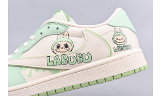Nike Air Jordan × Labubu Mint