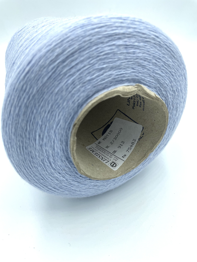 LINSIEME art. MATIS  (Линсиеме арт. Матис) 90% Merinos Extrafine Supergeelong (Меринос экстрафайн), 10% Сashmere (Кашемир) Nm. 2/30 1500 метров в 100 гр. цв. 913 голубой меланж