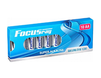 Батарейка АА FOCUSray LR6/10 SUPER ALKALINE щелочная (в упаковке 10 шт)