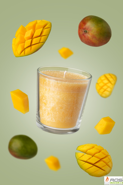 Ароматическая свеча с ароматом "Манго"