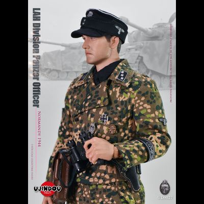 ПОМЯТ УГОЛОК - Немецкий танкист  - Коллекционная фигурка 1/6 scale WWII SS LSSAH Panzer (UD9027) - UJINDOU