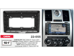 ПЕРЕХОДНАЯ РАМКА ДЛЯ УСТАНОВКИ АВТОМАГНИТОЛЫ CARAV 22-055: 10.1" / 250:241 x 146 mm / CHRYSLER 300C 2005-07; Aspen 2007 / DODGE Charger 2006-07; Magnum ; Durango 2004-07; Caliber 2007-2008 / JEEP Grand Cherokee 2005-2007; Commander 2006-2007;  RCH-FC217