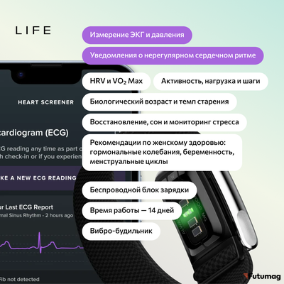 Фитнес-браслет WHOOP Life (MG) + подписка 1 год