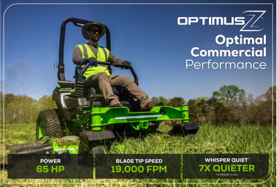 Райдер Zero-Turn Greenworks OptimusZ ZTC152 82V