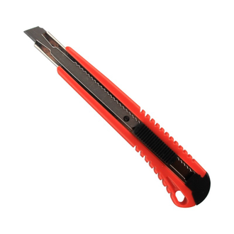 Нож канцелярский 9мм Attache с фиксатором и металлическими направляющими