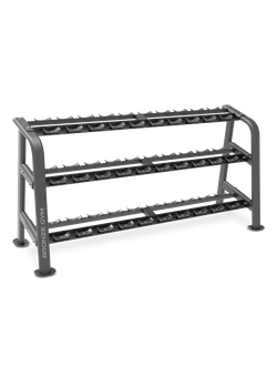 Стойка для гантелей профессиональная BRONZE GYM BR-1027, (15 пар)