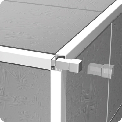 Фурнитура КПк 11-10 для плиточного профиля ПК 11-10.2700.04л Бронза