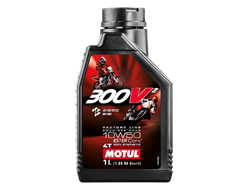 Масло моторное для 4-x тактных двигателей Motul 10W50 300V 4T FACTORY LINE ROAD & OFF ROAD RACING - 1 Л (108586)