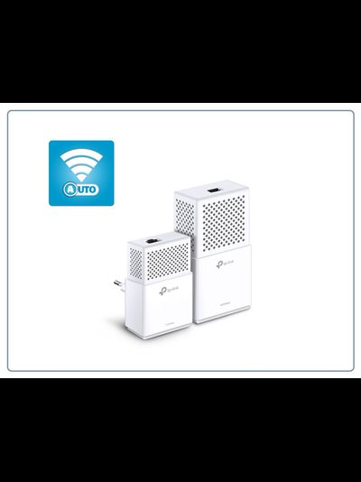 TP-LINK, HomePlug AV2 Сетевой адаптер PowerLine 1200 Мбит/с Ethernet + WiFi точка доступа (комплект 2 шт.)