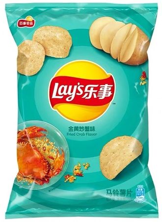 Чипсы LAYS со вкусом Чили Краб 70гр (22 шт)