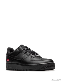 Nike Air Force 1 Supreme  Black/Черные Мужские (41-45)
