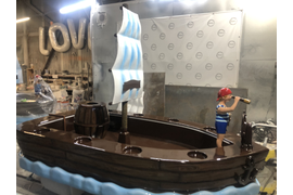 Фигура для парка Корабль