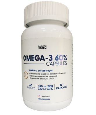 OMEGA-3 60% (60 капсул)HEALTH FORM