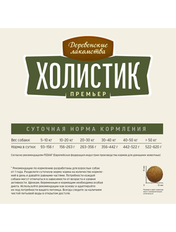 Холистик Премьер для взрослых собак средних и крупных пород, Утка с рисом 2 кг