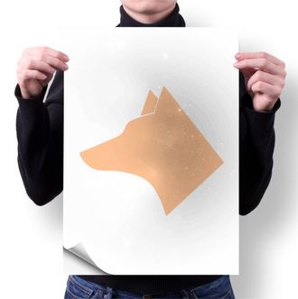 Плакат талисман собака №11