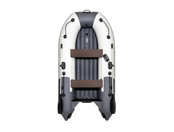 Ривьера Компакт 2900 НДНД светло-серый/графит комби сверху