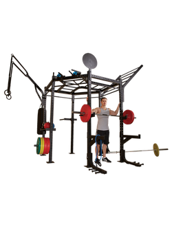 Гексагональная рама для кросс-тренинга Body-Solid CLUB FULL PACKAGE