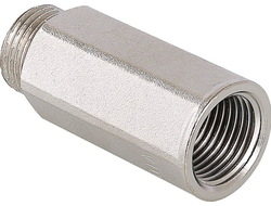 Муфта 6ти гран. 1/2" ПМ 50мм ник. [30642]