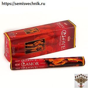 Благовония (HEM) Любовь (Incense Love)