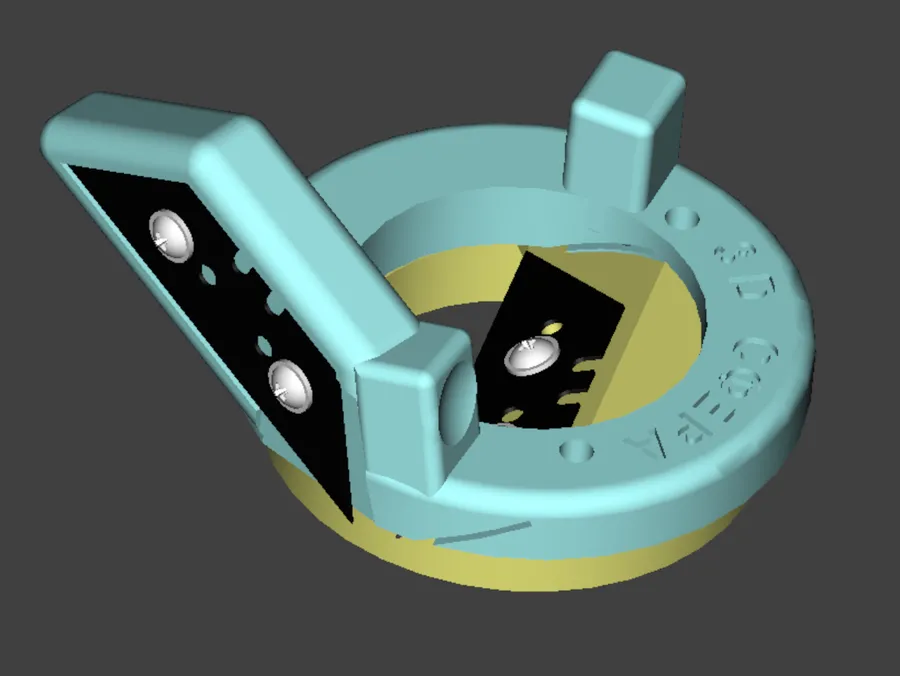 Фаскосниматель для подрозетников d 68 мм