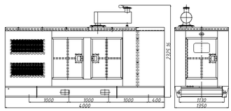 WPG247.5L8 180 кВт