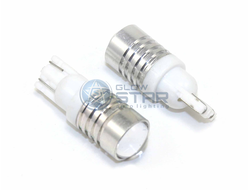 Светодиод габаритный T10 7W Cree Линза (W5W)