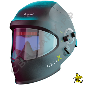 Маска сварщика &quot;Хамелеон&quot; Optrel Helix CLT 2/4-12DIN hardHat обзор панорамный
