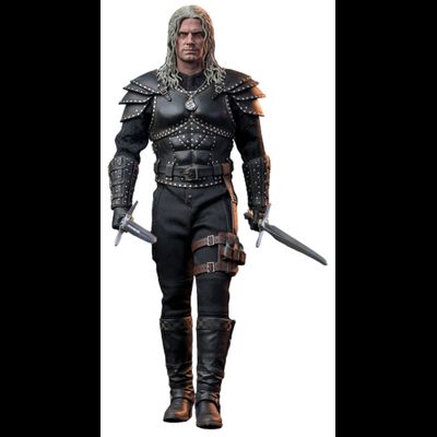 Ведьмак Геральт (Генри Кавилл, "The Witcher" Netflix) - КОЛЛЕКЦИОННАЯ ФИГУРКА 1/6 white wolf (SST048) - Soosoo toys