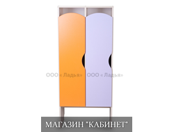 Шкаф детский для одежды 2 секции