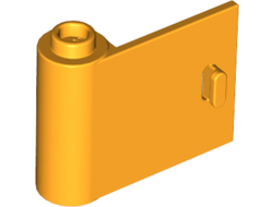 Door 1 x 3 x 2 Left - Open Between Top and Bottom Hinge, Bright Light Orange (92262 / 6186645)