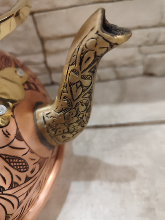 Медный чайник 2,6л  Турция  арт.309