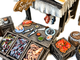 Seafood market stall (PAINTED)