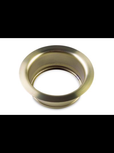 Фланец в мойку в цвете "светлое золото"