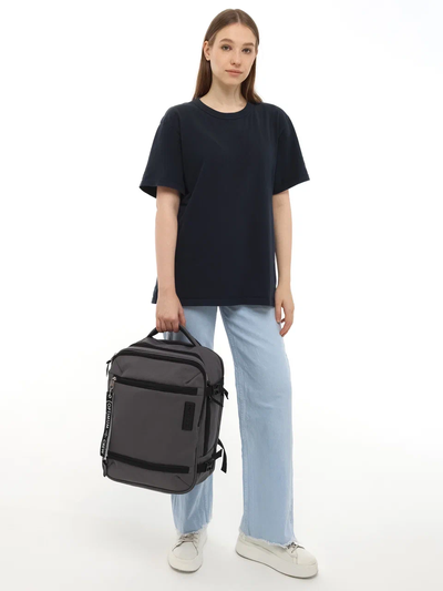 Рюкзак Сумка ручная кладь 40x30x20 Optimum RL, кордура серый