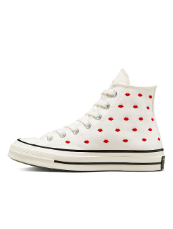 Кеды Converse Chuck 70 с вышивкой артикул A01601C,  официальный сайт Конверс