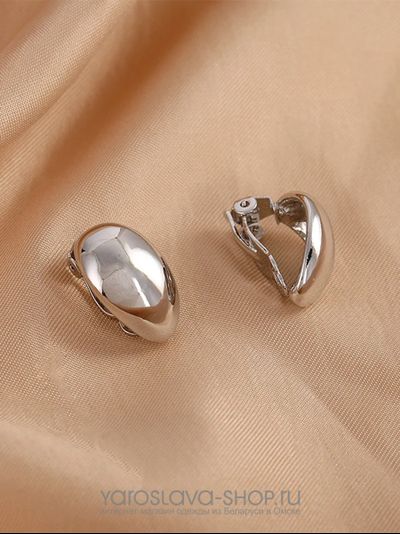 Модель : АЛ-324.Клипсы стальная капля