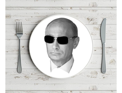 Тарелка с Путиным №8