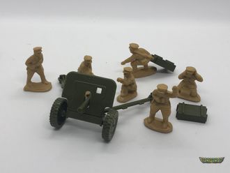 Набор солдатиков "Артиллеристы" (Форма) 1/43 1/36