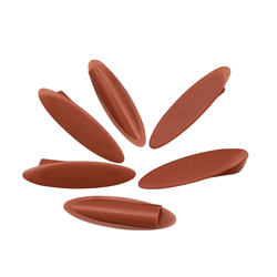 Заглушка под косой шуруп С1-07 красно-коричневый (100 шт)