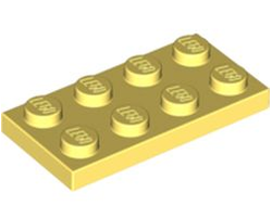 Plate 2 x 4, Bright Light Yellow (3020 / 6014518 / 6109926 / 6296524)