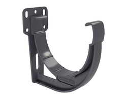 Кронштейн желоба Дизайн 135 slider ПВХ Grand Line ГРАФИТ