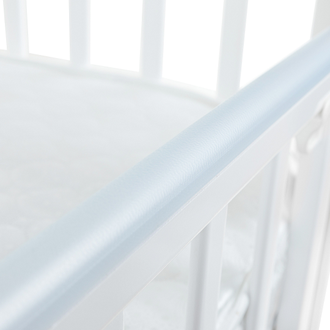 Кроватка детская продольный маятник Pituso Olivia Белый-Белый