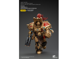 Легио Кустодес - Терминатор-Аквилон (Warhammer Horus Heresy) - КОЛЛЕКЦИОННАЯ ФИГУРКА 1/18  Legio Custodes Aquilon Terminator with twin-linked Adrathic Destructor (JT00751) - JOYTOY