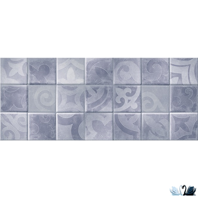 Плитка настенная Gracia Ceramica Folk blue square wall 02 25 х 60 см голубой мозаика