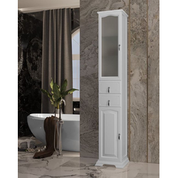 Пенал Opadiris Риспекто 30 белый матовый, левый